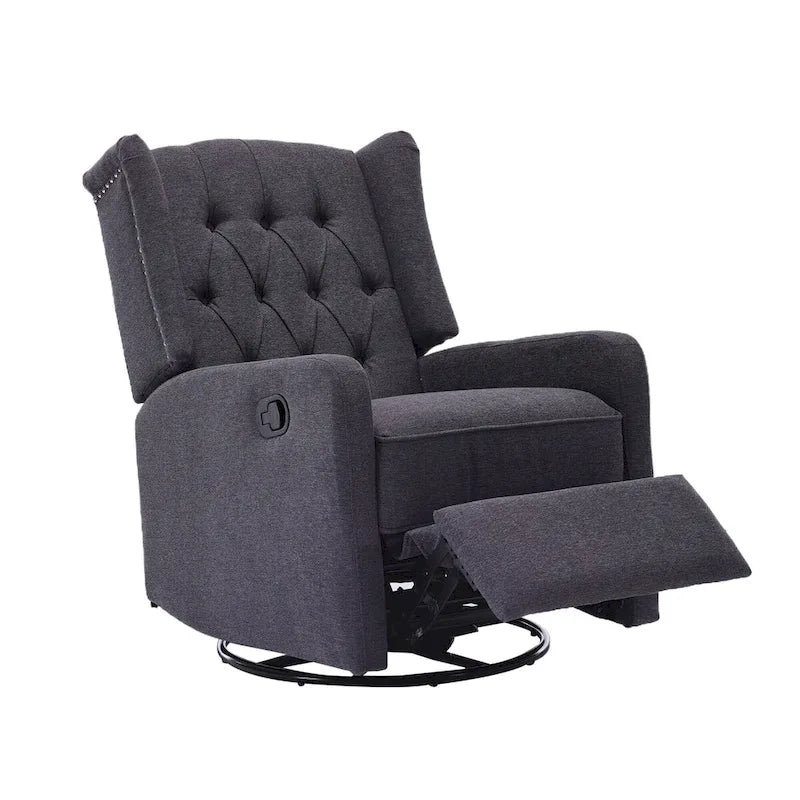 Fauteuil de relaxation multi-vitesses, rotatif à 360 degrés, avec fonction de bascule