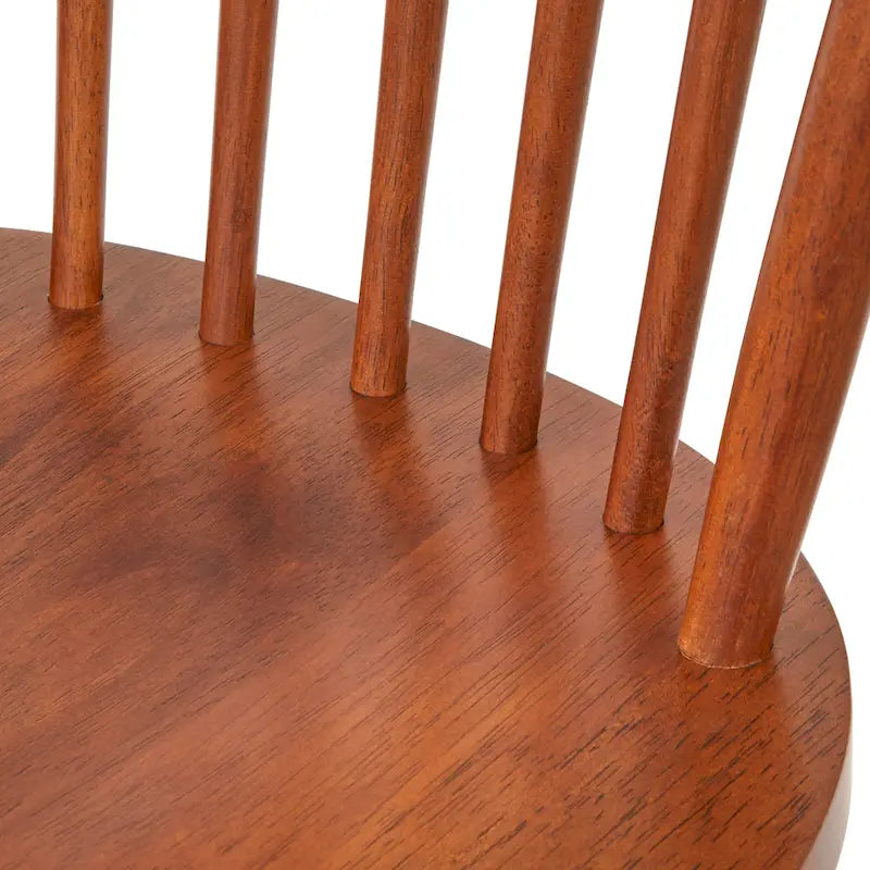 Chaises de salle à manger à barreaux en bois massif Simple Living Venice (lot de 2)