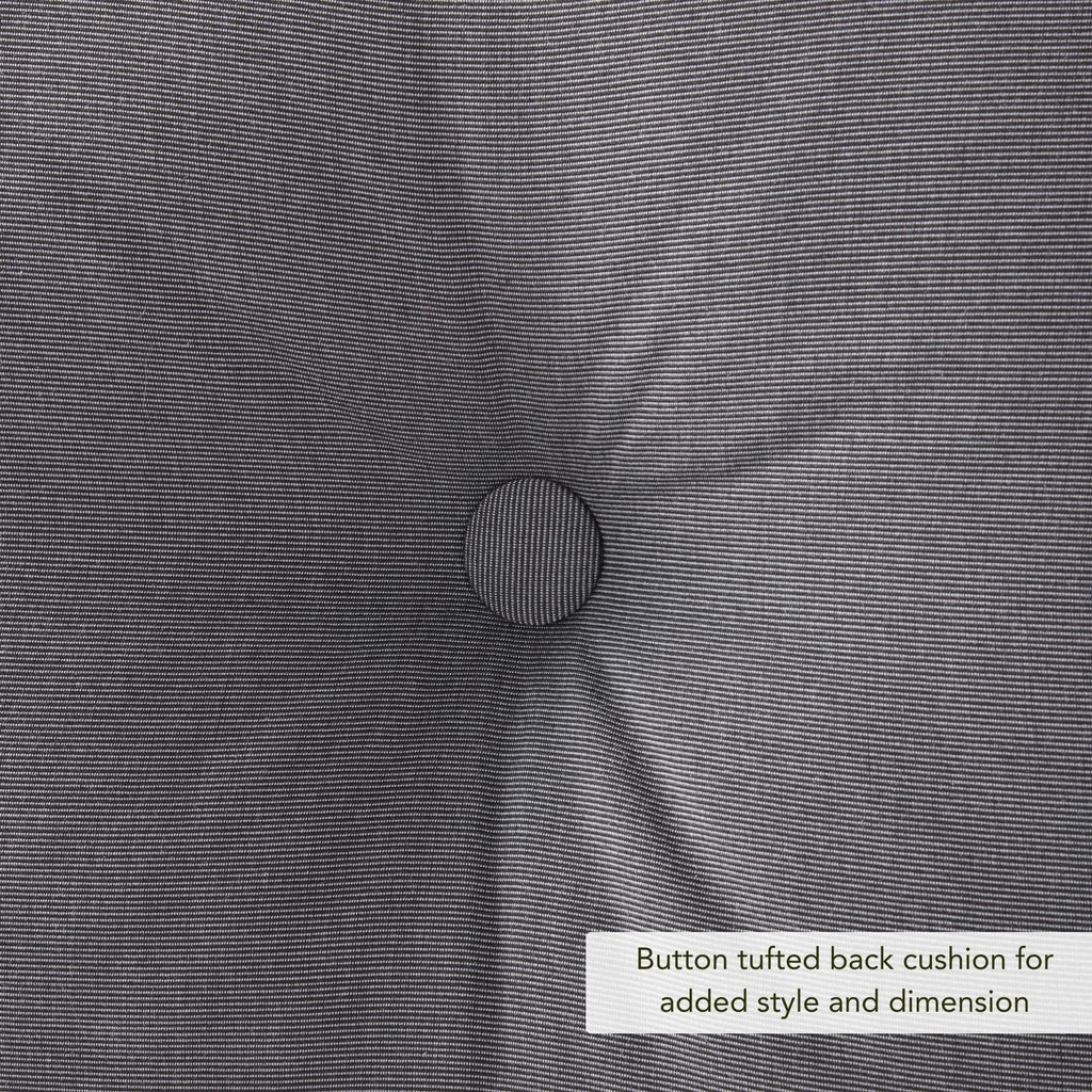 Ensemble de 2 coussins d'extérieur Sunbrella haut de gamme à assise profonde