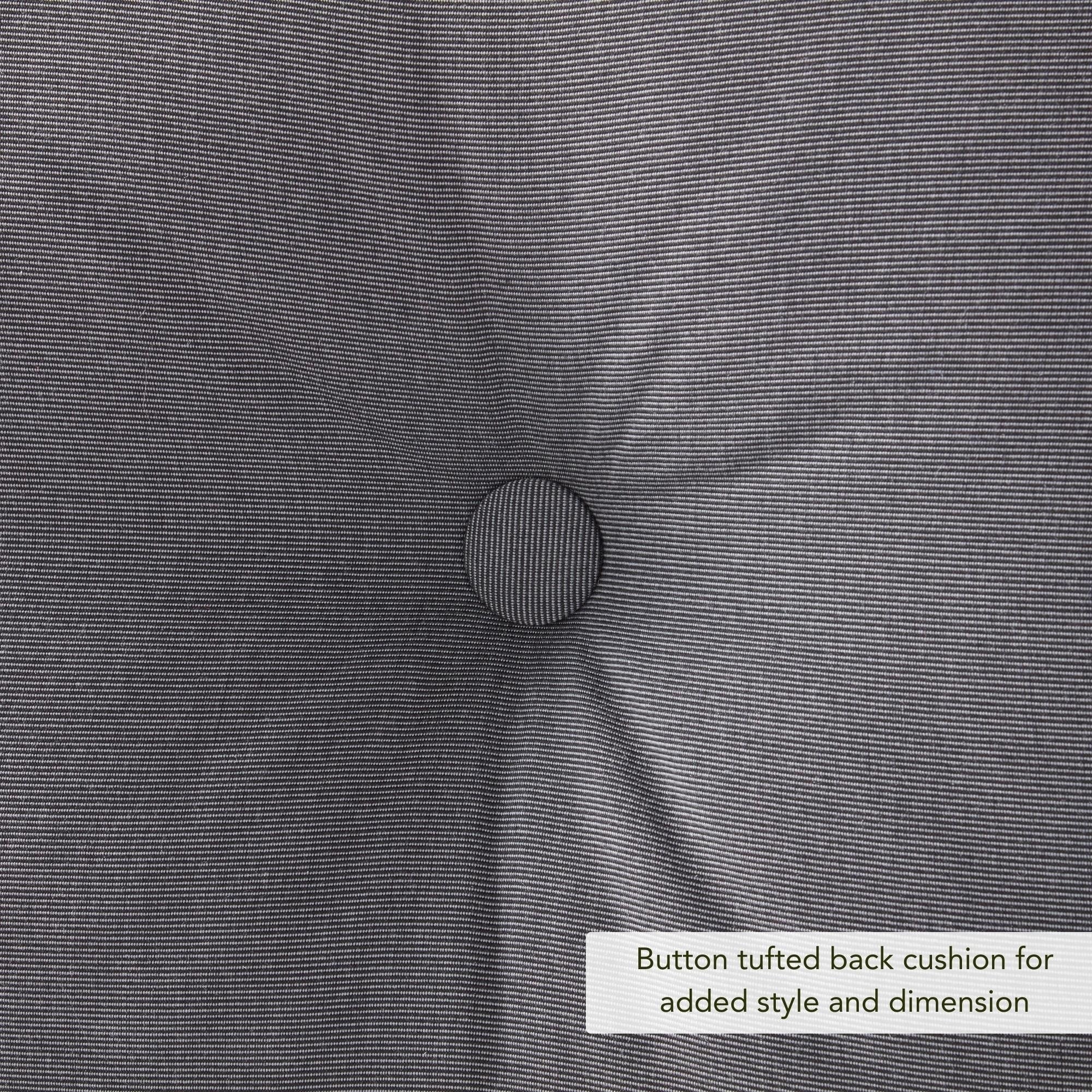 Ensemble de 2 coussins d'extérieur Sunbrella haut de gamme à assise profonde