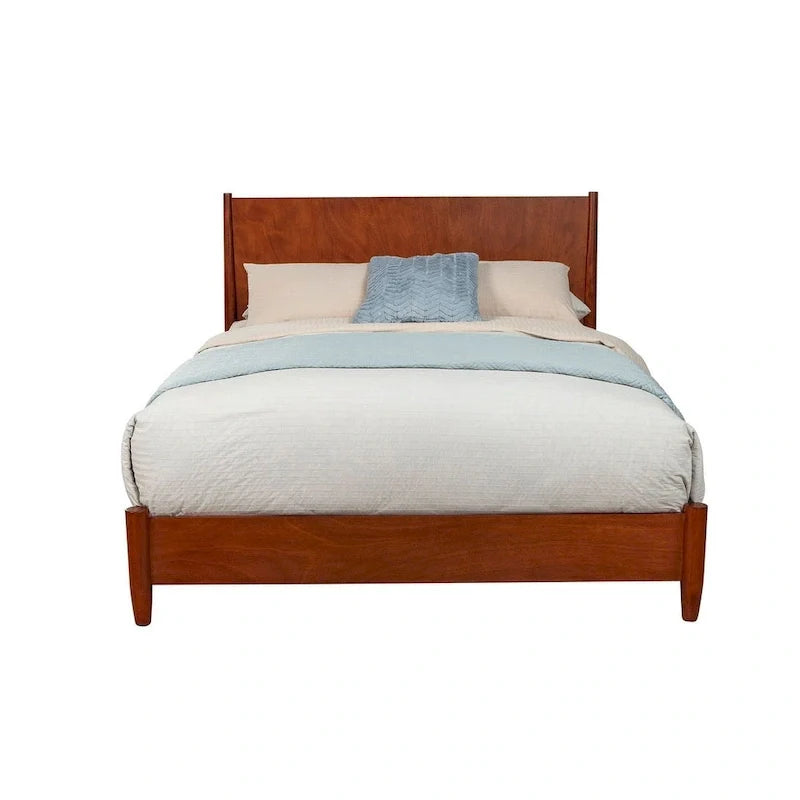 Lit plateforme Flynn Alpine Furniture, Chêne