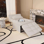 Canapé Convertible Lit Canapé Fauteuil Ottoman Pliant Fauteuils Inclinables pour Salon