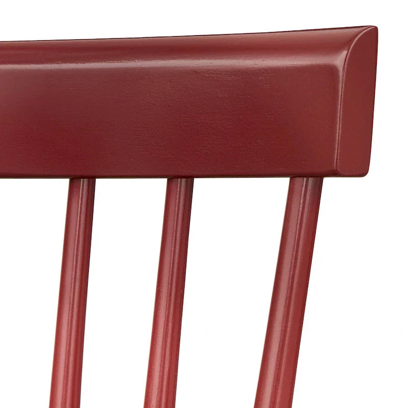 Chaises de salle à manger à barreaux en bois massif Simple Living Venice (lot de 2)