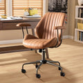 Chaise de Bureau Ergonomique en Tissu Suédé OVIOS avec Support Lombaire