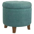Ottoman de rangement touffeté Boho - HomePop