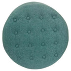 Ottoman de rangement touffeté Boho - HomePop