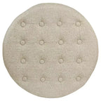 Ottoman de rangement touffeté Boho - HomePop