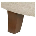 Ottoman de rangement touffeté Boho - HomePop