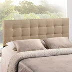 Tête de lit capitonnée en tissu Lily - Modway