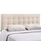Tête de lit capitonnée en tissu Lily - Modway