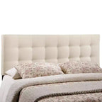 Tête de lit capitonnée en tissu Lily - Modway