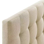 Tête de lit capitonnée en tissu Lily - Modway