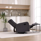 Fauteuil de relaxation multi-vitesses, rotatif à 360 degrés, avec fonction de bascule