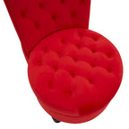 AVAWING Lot de 2 Chaises royales à dossier haut, rembourrage épais et pieds en bois d'hévéa