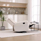 Fauteuil de relaxation multi-vitesses, rotatif à 360 degrés, avec fonction de bascule