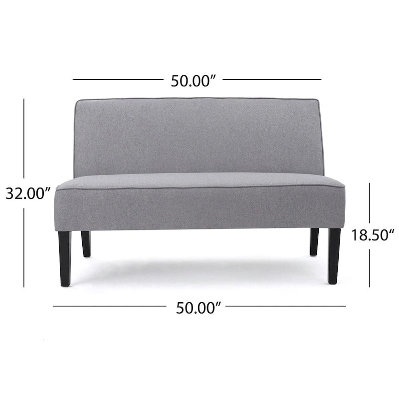Canapé deux places en tissu Dejon de Christopher Knight Home
