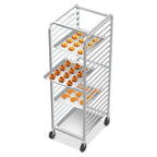 Support de cuisson en acier inoxydable à 10 ou 20 niveaux pour plaques de cuisson et moules à petits pains