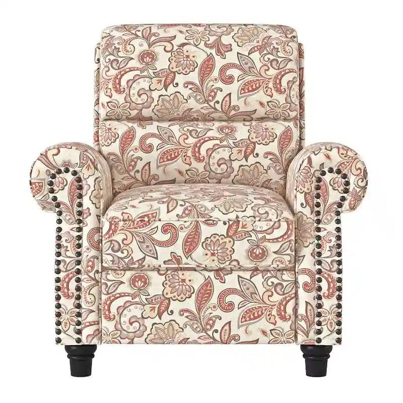 Fauteuil inclinable à dossier poussoir Copper Grove Jessie ProLounger Paisley