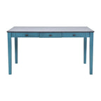 Ensemble de salle à manger 6 pièces en bois avec 4 chaises et un banc, table avec tiroir