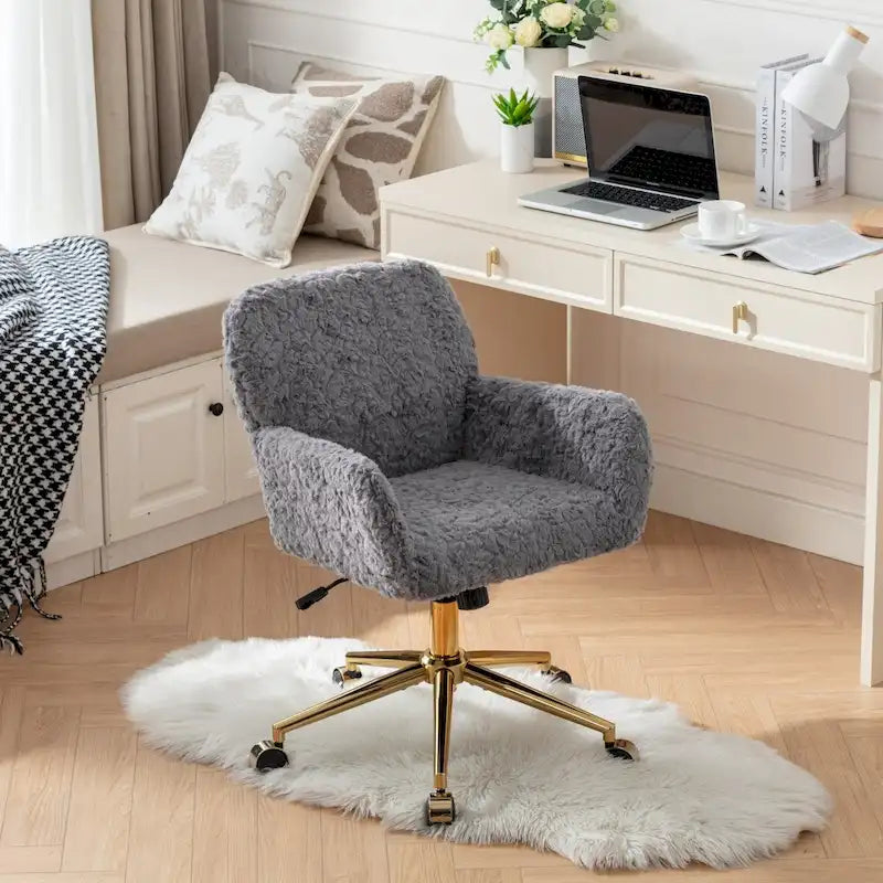Chaises de bureau pivotantes réglables, chaises de coiffeuse.