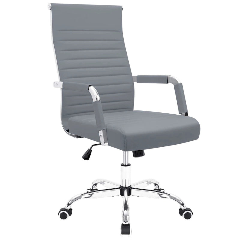 Chaise de bureau Homall nervurée Chaise de bureau d'ordinateur