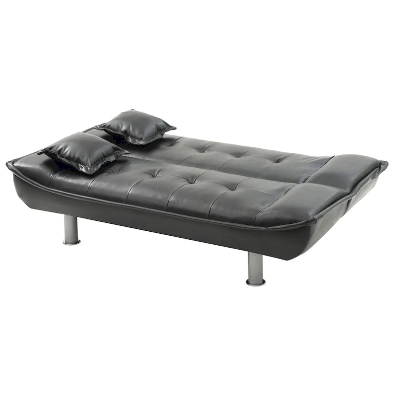Canapé convertible en similicuir Lionel