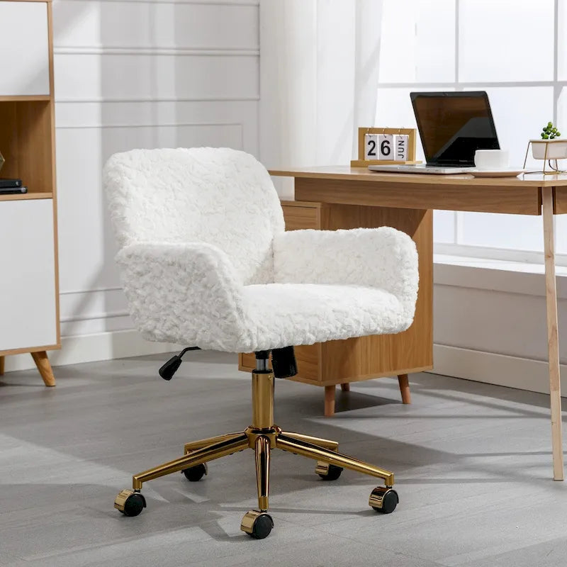 Chaises de bureau pivotantes réglables, chaises de coiffeuse.