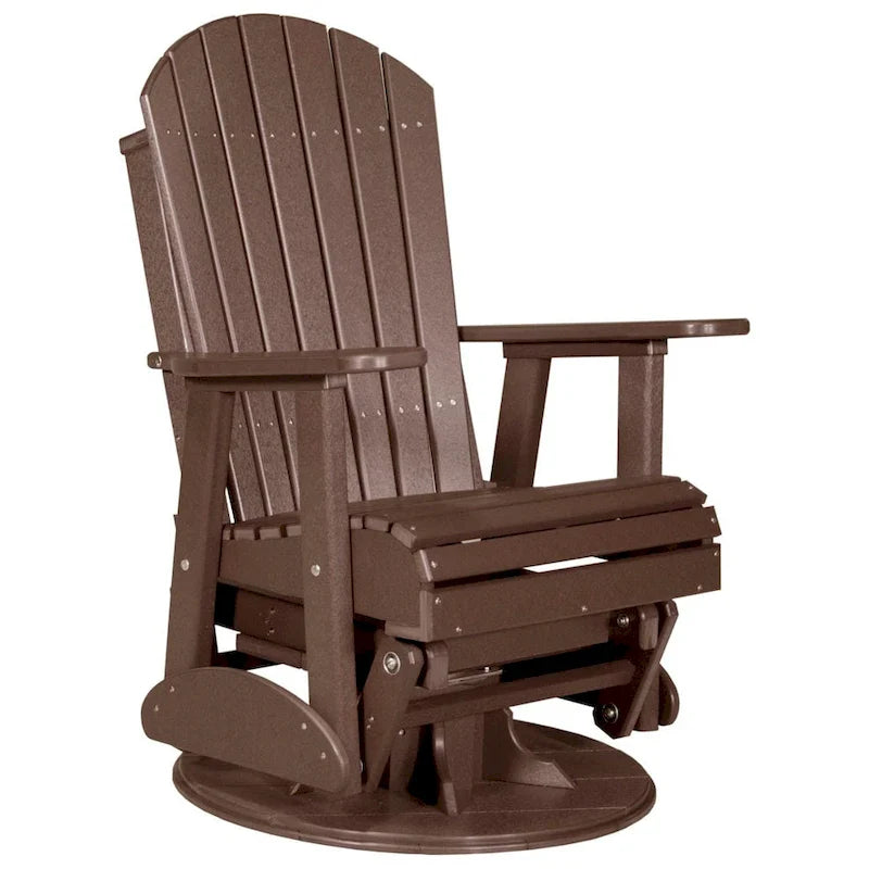 Chaise pivotante et coulissante Adirondack en Poly Lumber