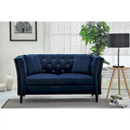 Causeuse en velours Gracewood Hollow Sukikim