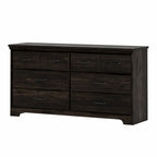 Commode double 6 tiroirs Versa Country Cottage