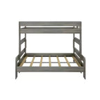 Lits superposés Max & Lily, jumeaux sur lits doubles, lits superposés modernes en bois massif de style ferme pour enfants