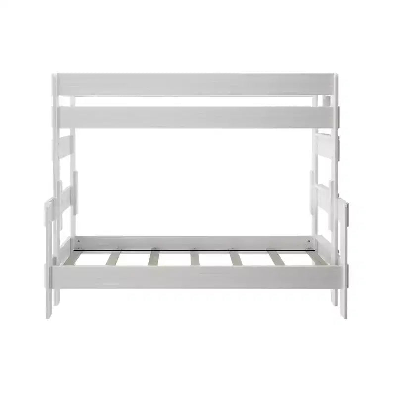 Lits superposés Max & Lily, jumeaux sur lits doubles, lits superposés modernes en bois massif de style ferme pour enfants