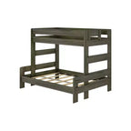 Lits superposés Max & Lily, jumeaux sur lits doubles, lits superposés modernes en bois massif de style ferme pour enfants