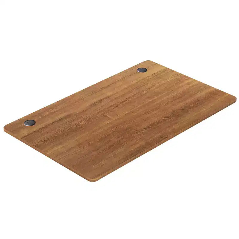 Plateau de table universel Costway pour cadre de bureau standard et debout Noyer