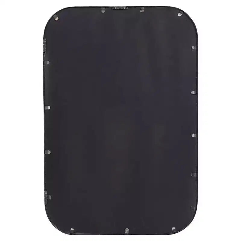 Miroir mural rectangulaire Uttermost, miroir d'appoint moderne avec cadre en fer doré antique biseauté, 51,4 cm de large, pour salle de bain, chambre, maison