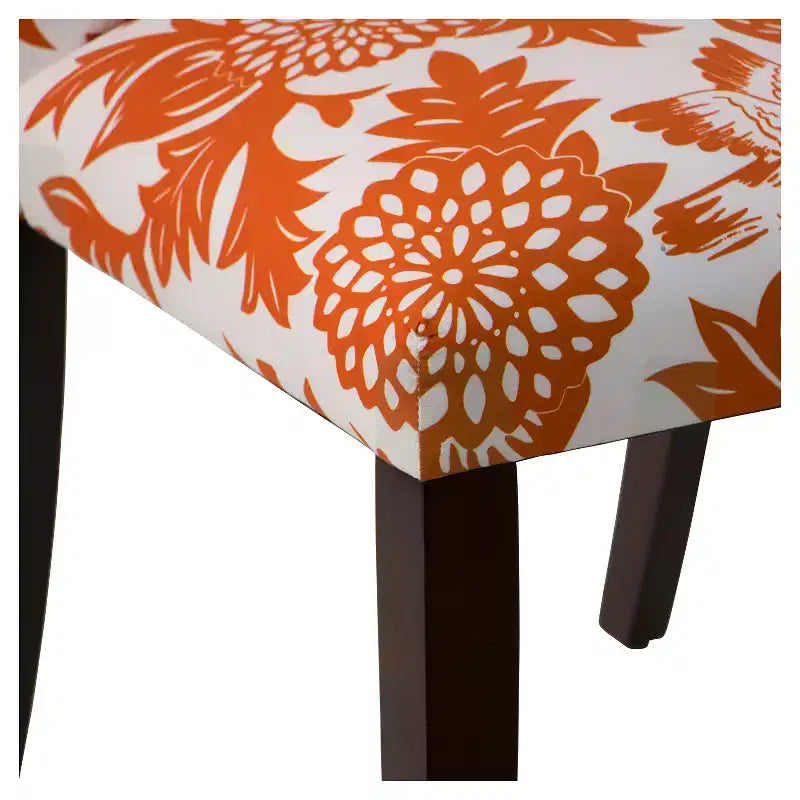 Chaise de salle à manger Skyline Furniture Hendrix avec imprimé oiseaux