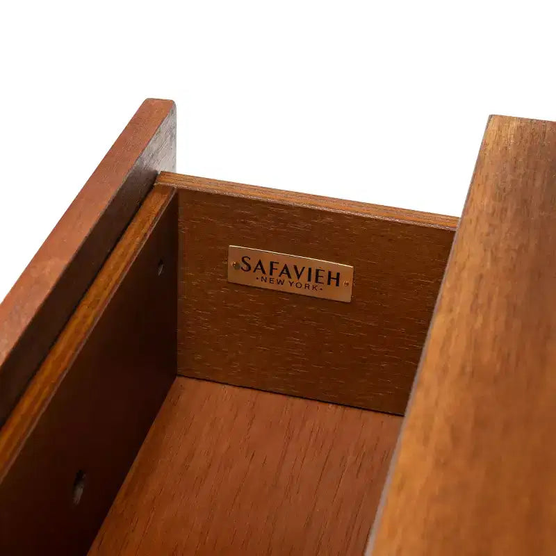 Table de chevet 1 tiroir Marquise - NST5005 - Marron - Safavieh
