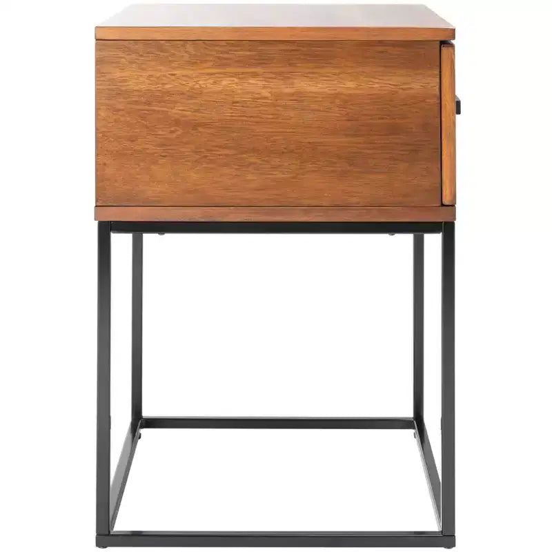 Table de chevet 1 tiroir Marquise - NST5005 - Marron - Safavieh