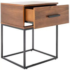 Table de chevet 1 tiroir Marquise - NST5005 - Marron - Safavieh