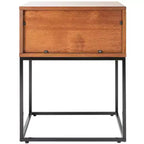 Table de chevet 1 tiroir Marquise - NST5005 - Marron - Safavieh