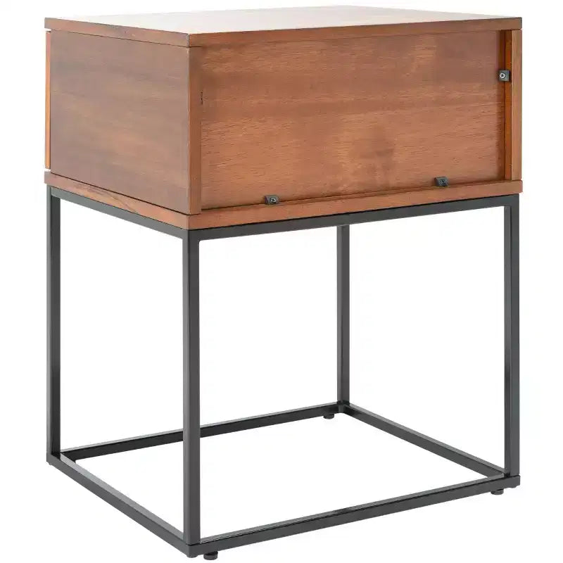 Table de chevet 1 tiroir Marquise - NST5005 - Marron - Safavieh
