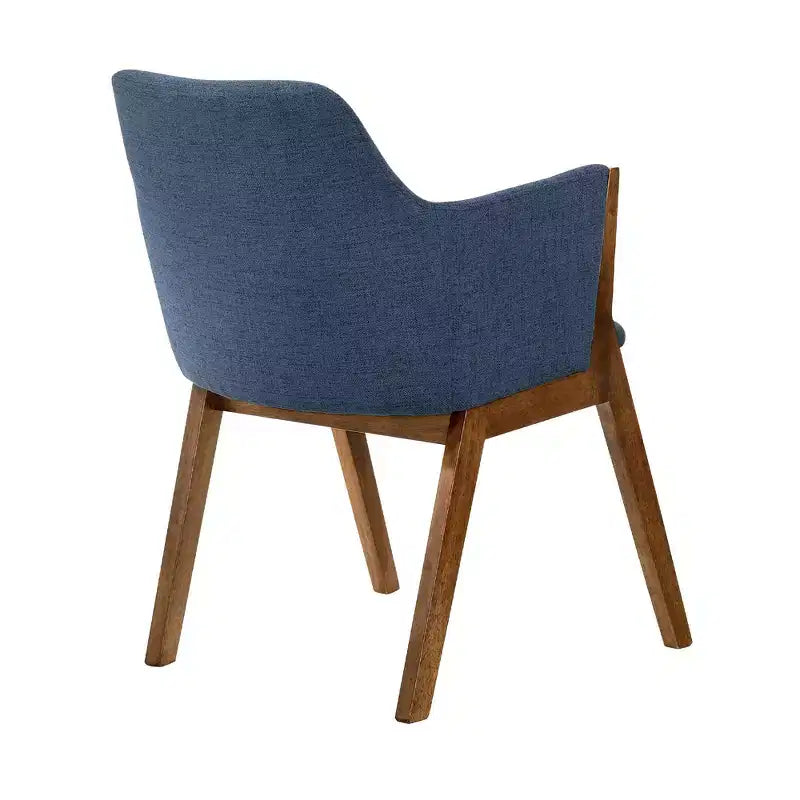 Lot de 2 chaises de salle à manger Renzo en tissu et bois - Armen Living