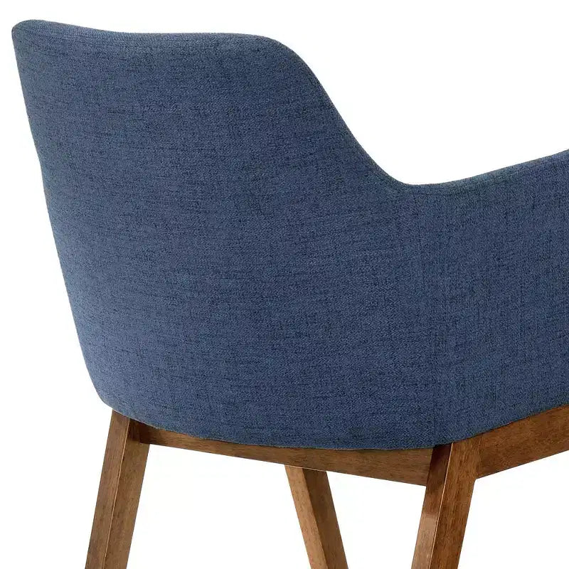 Lot de 2 chaises de salle à manger Renzo en tissu et bois - Armen Living