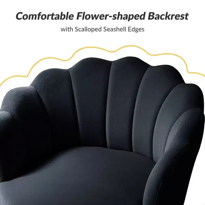 Fauteuil d'appoint de salon Yves Fauteuil club confortable avec pieds en métal doré | Karat Home