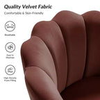 Fauteuil d'appoint de salon Yves Fauteuil club confortable avec pieds en métal doré | Karat Home