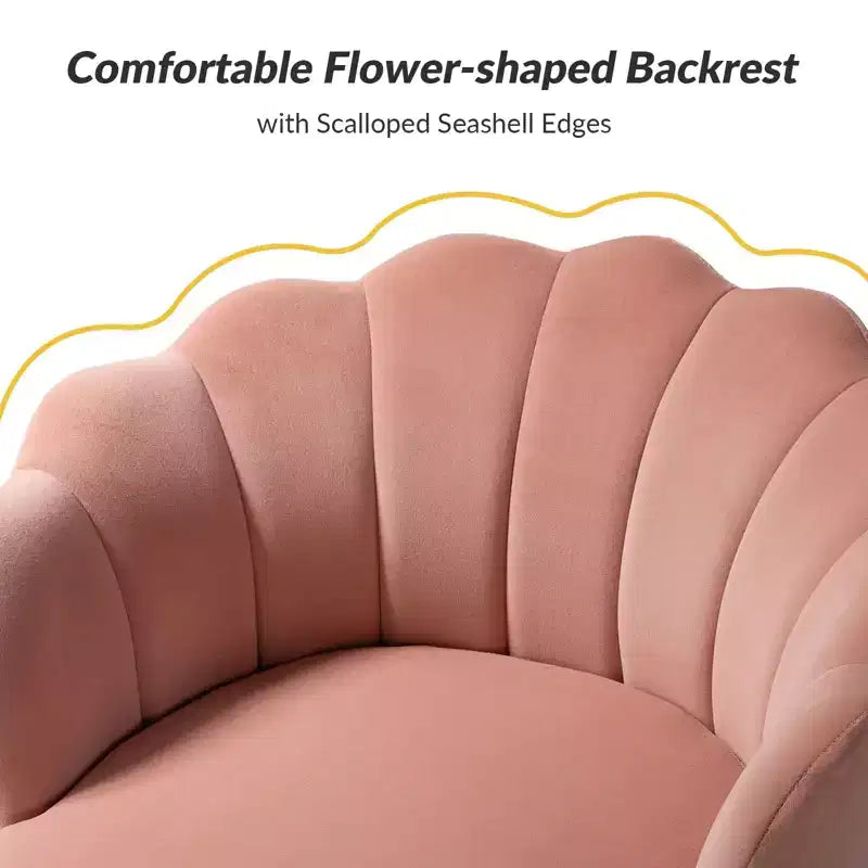 Fauteuil d'appoint de salon Yves Fauteuil club confortable avec pieds en métal doré | Karat Home