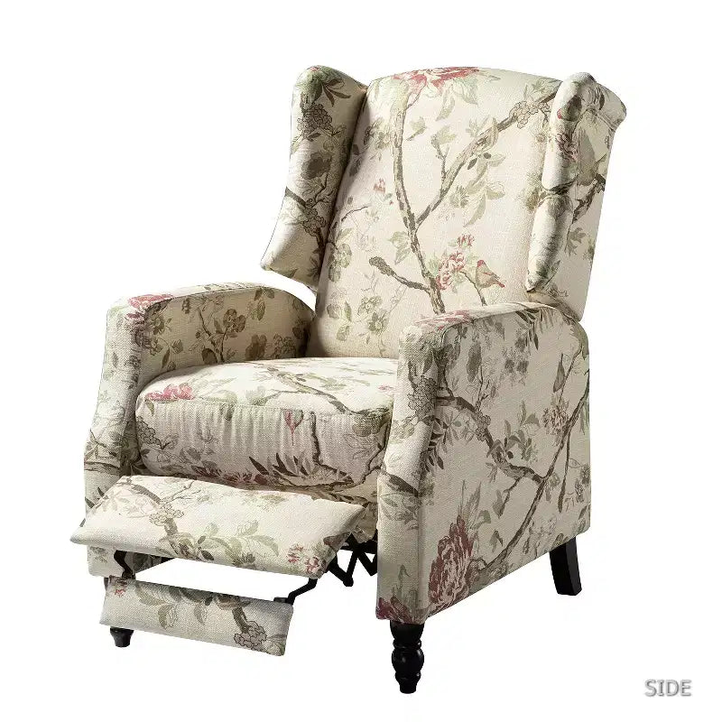 Fauteuil inclinable moderne en polyester Victor pour salon | Karat Home