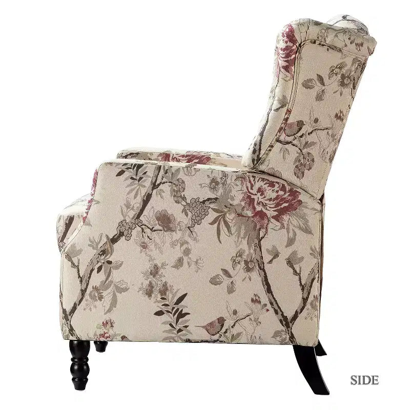 Fauteuil inclinable moderne en polyester Victor pour salon | Karat Home