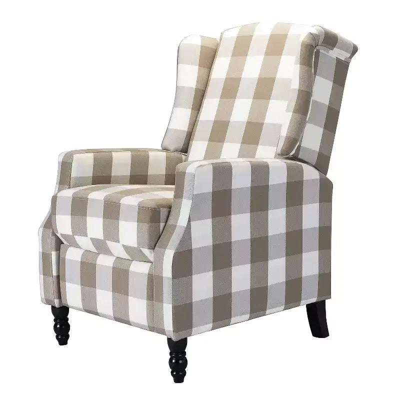 Fauteuil inclinable moderne en polyester Victor pour salon | Karat Home