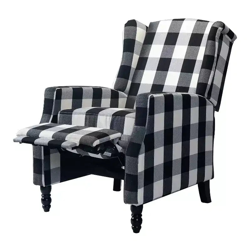 Fauteuil inclinable moderne en polyester Victor pour salon | Karat Home